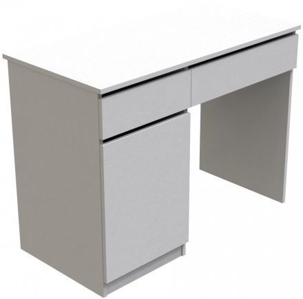 Стіл комп'ютерний Віто Ferrum-decor 750x1000x500 ДСП Біле 16 мм (FRD-104824) Стіл комп'ютерний Віто Ferrum-decor 750x1000x500 ДСП Біле 16 мм (FRD-104824)