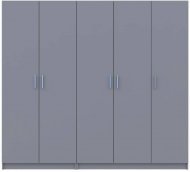 Шафа для одягу Doros Промо Сірий 2+3 ДСП 225х48х204 DRS-011628 (80737767) Шафа для одягу Doros Промо Сірий 2+3 ДСП 225х48х204 DRS-011628 (80737767)