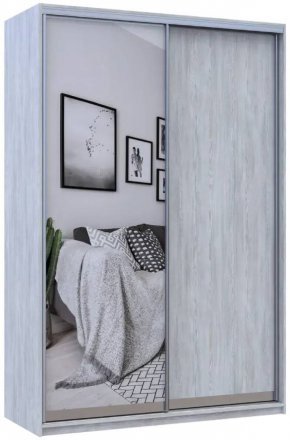 Шафа-купе Doros Сити Лайт Сосна Натти 1 ДСП / 1 дзеркало 150х45х225 (DRS-011962)