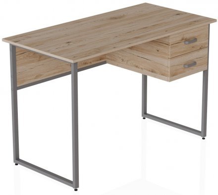 Комп'ютерний стіл Ferrum-decor Дакота 75x140x60 сірий ДСП Дуб Сан-Марино 32мм (FRD-102328) Комп'ютерний стіл Ferrum-decor Дакота 75x140x60 сірий ДСП Дуб Сан-Марино 32мм (FRD-102328)