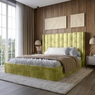 Двоспальне ліжко з підйомним механізмом LION Ніно 180x200 см SILK 202 Авокадо (LION-045027) Двоспальне ліжко з підйомним механізмом LION Ніно 180x200 см SILK 202 Авокадо (LION-045027)