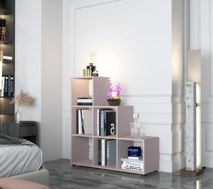 Стелаж Doros Степ 3х3 Кашемір відкритий 102.6х28.8х106.1 DRS-011766 (41516163) Стелаж Doros Степ 3х3 Кашемір відкритий 102.6х28.8х106.1 DRS-011766 (41516163)