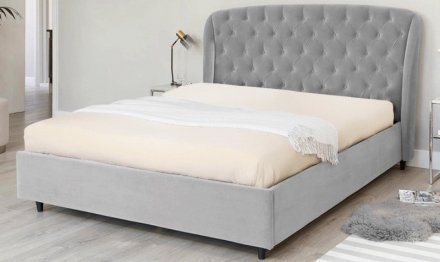 Простирадло на резинці Софт Найт кремова трикотаж 140х200 см