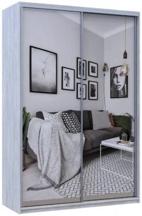 Шафа-купе Doros Сити Лайт Сосна Натти 2 Дзеркала 150х45х225 (DRS-011963) Шафа-купе Doros Сити Лайт Сосна Натти 2 Дзеркала 150х45х225 (DRS-011963)