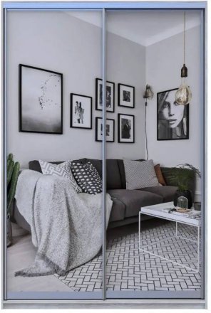 Шафа-купе Doros Сити Лайт Сосна Натти 2 Дзеркала 150х45х225 (DRS-011963) Шафа-купе Doros Сити Лайт Сосна Натти 2 Дзеркала 150х45х225 (DRS-011963)