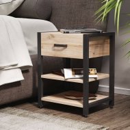 Тумба універсальна Ferrum-decor Вів'єн 1/2 50x41x40 чорний ДСП Дуб Сан-Марино 16мм (FRD-104122) Тумба універсальна Ferrum-decor Вів'єн 1/2 50x41x40 чорний ДСП Дуб Сан-Марино 16мм (FRD-104122)