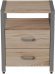 Тумба універсальна Ferrum-decor Вів'єн 2/2 50x41x40 сірий ДСП Дуб Сан-Марино 16мм (FRD-104167)
