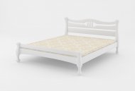 Двоспальне ліжко Mebigrand Даллас Білий (RAL9003) 160х200 см (DMBG-1769)