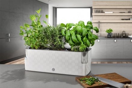 Вазон із системою автополиву Cobble Trio 6,2 л білий (8595096966283) 79006 Вазон із системою автополиву Cobble Trio 6,2 л білий (8595096966283) 79006