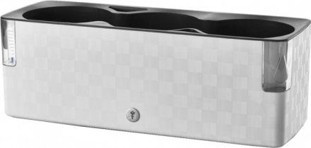 Вазон із системою автополиву Cobble Trio 6,2 л білий (8595096966283) 79006 Вазон із системою автополиву Cobble Trio 6,2 л білий (8595096966283) 79006