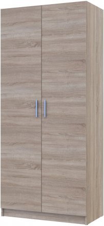 Шафа розпашна для одягу Doros Промо 90х48х204 см Дуб сонома (DRS-011196) Шафа розпашна для одягу Doros Промо 90х48х204 см Дуб сонома (DRS-011196)