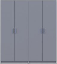 Шафа для одягу Doros Промо Сірий 2+2 ДСП 180х48х204 DRS-011630 (80737766) Шафа для одягу Doros Промо Сірий 2+2 ДСП 180х48х204 DRS-011630 (80737766)