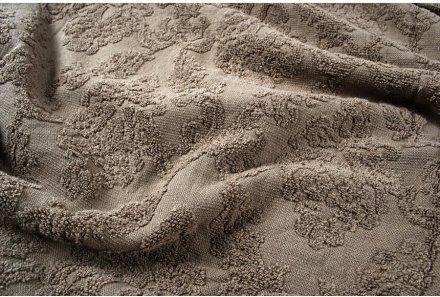 Простирадло махрове Crown коричневий 200х220 см svt-2000022247290