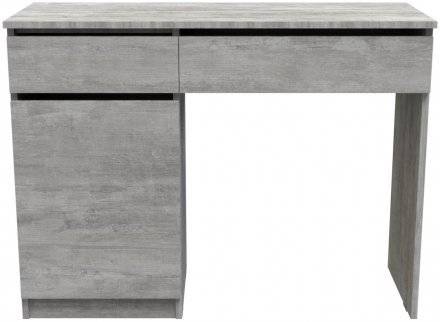 Стіл комп'ютерний Віто Ferrum-decor 750x1000x500 ДСП Бетон 16 мм (FRD-104829)