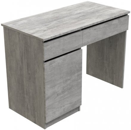 Стіл комп'ютерний Віто Ferrum-decor 750x1000x500 ДСП Бетон 16 мм (FRD-104829)