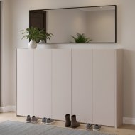 Тумба для взуття Doros Кассель Кашемір 5 ДСП 159х40х110 (DRS-011833) Тумба для взуття Doros Кассель Кашемір 5 ДСП 159х40х110 (DRS-011833)