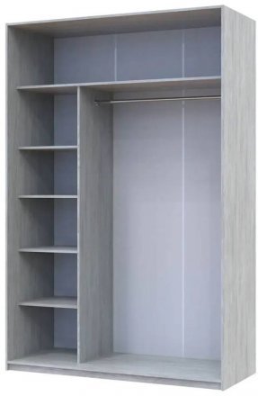 Шафа-купе Doros Сити Лайт Сосна Натти 1 ДСП / 1 дзеркало 150х60х225 (DRS-011965)