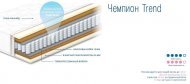 Матрац пружинний Чемпіон Trend 140х190х22 см