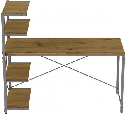 Комп'ютерний стіл Ferrum-decor Джек 75x120x60 Сірий ДСП Артизан (FRD-104398) Комп'ютерний стіл Ferrum-decor Джек 75x120x60 Сірий ДСП Артизан (FRD-104398)