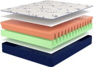 Матрац безпружинний Skate (Скейт) 135х190х20 см