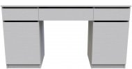 Стіл комп'ютерний Віто 2 Ferrum-decor 750x1400x500 ДСП Біле 16 мм (FRD-104830)