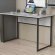 Стіл письмовий Коді Ferrum-decor 75x140x70 Чорний метал ДСП Бетон 16 мм (FRD-106609)