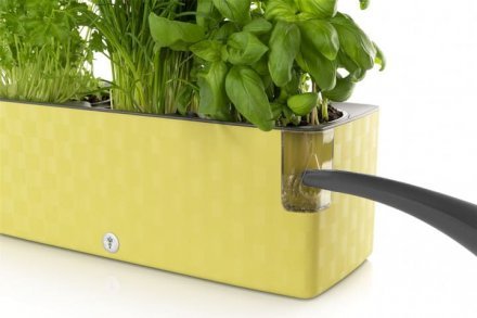 Вазон із системою автополиву Cobble Trio 6,2 л світло-зелений (8595096966290) 79008