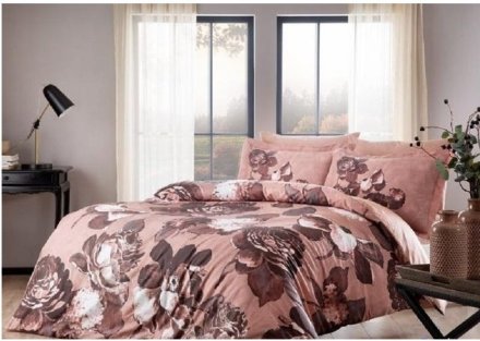 Постільна білизна сатин Digital Avila pembe v01 рожевий сімейний svt-2000022297271 Постільна білизна сатин Digital Avila pembe v01 рожевий сімейний svt-2000022297271