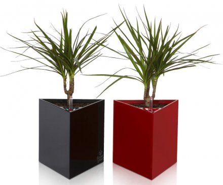 Розумний вазон Triangle Flower Lover 14 см 4111813 чорний глянцевий