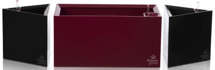 Розумний вазон Triangle Flower Lover 14 см 4111813 чорний глянцевий