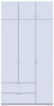 Шафа для одягу Doros Лукас Білий 3ДСП 120х50х240 DRS-011649 (80737796) Шафа для одягу Doros Лукас Білий 3ДСП 120х50х240 DRS-011649 (80737796)