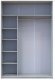 Шафа-купе Doros Сити Лайт Сосна Натти 2 Дзеркала 150х60х225 (DRS-011966)