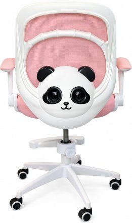 Крісло обертове дитяче з підставкою для ніг PERFECT KIDS PANDA PINK Perfect Home Рожевий (PFH-092111) Крісло обертове дитяче з підставкою для ніг PERFECT KIDS PANDA PINK Perfect Home Рожевий (PFH-092111)