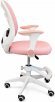 Крісло обертове дитяче з підставкою для ніг PERFECT KIDS PANDA PINK Perfect Home Рожевий (PFH-092111)