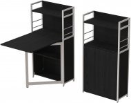 Стіл книжка з етажеркою Практик 1 Ferrum-decor 1200x640x990 Білий метал ДСП Сосна Кембра 16 мм (FRD-104620) Стіл книжка з етажеркою Практик 1 Ferrum-decor 1200x640x990 Білий метал ДСП Сосна Кембра 16 мм (FRD-104620)