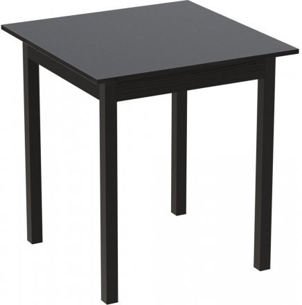 Стіл кухонний Ferrum-decor Дієго 75x80x80 Чорний ДСП Сосна Кембра 16мм (FRD-105716) Стіл кухонний Ferrum-decor Дієго 75x80x80 Чорний ДСП Сосна Кембра 16мм (FRD-105716)