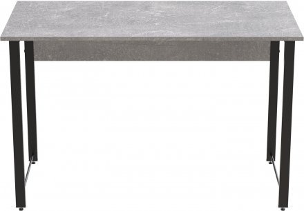 Стіл письмовий Курт Ferrum-decor 75x140x70 Чорний метал ДСП Бетон 16 мм (FRD-106645) Стіл письмовий Курт Ferrum-decor 75x140x70 Чорний метал ДСП Бетон 16 мм (FRD-106645)