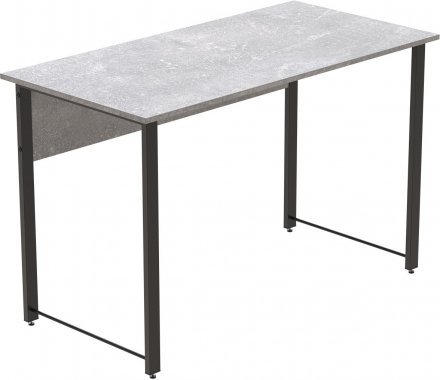 Стіл письмовий Курт Ferrum-decor 75x140x70 Чорний метал ДСП Бетон 16 мм (FRD-106645) Стіл письмовий Курт Ferrum-decor 75x140x70 Чорний метал ДСП Бетон 16 мм (FRD-106645)