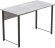 Стіл письмовий Курт Ferrum-decor 75x140x70 Чорний метал ДСП Бетон 16 мм (FRD-106645)