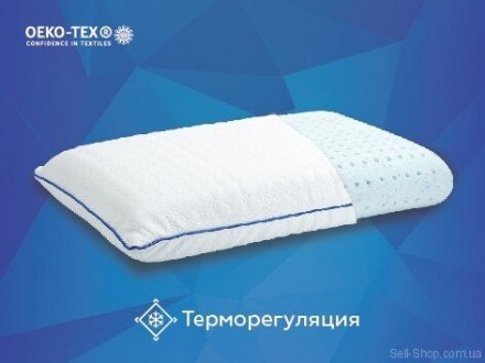 Подушка Едвайс Латекс Гель Класік 40х60х14 см