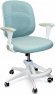 Крісло обертове дитяче з підставкою для ніг PERFECT KIDS PANDA GREEN Perfect Home Зелений (PFH-092112)