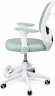 Крісло обертове дитяче з підставкою для ніг PERFECT KIDS PANDA GREEN Perfect Home Зелений (PFH-092112)