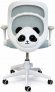 Крісло обертове дитяче з підставкою для ніг PERFECT KIDS PANDA GREEN Perfect Home Зелений (PFH-092112)