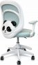 Крісло обертове дитяче з підставкою для ніг PERFECT KIDS PANDA GREEN Perfect Home Зелений (PFH-092112)