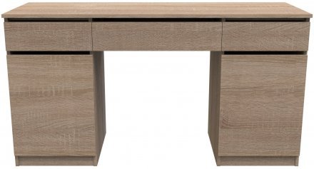 Стіл комп'ютерний Віто 2 Ferrum-decor 750x1400x500 ДСП Дуб Сонома 16 мм (FRD-104833) Стіл комп'ютерний Віто 2 Ferrum-decor 750x1400x500 ДСП Дуб Сонома 16 мм (FRD-104833)