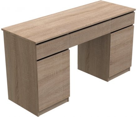 Стіл комп'ютерний Віто 2 Ferrum-decor 750x1400x500 ДСП Дуб Сонома 16 мм (FRD-104833) Стіл комп'ютерний Віто 2 Ferrum-decor 750x1400x500 ДСП Дуб Сонома 16 мм (FRD-104833)