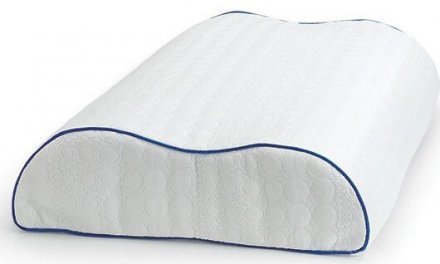 Подушка Едвайс Латекс Гель Контур 38х60х12 см