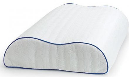 Подушка Едвайс Латекс Гель Контур 38х60х12 см