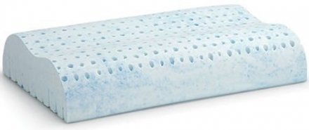 Подушка Едвайс Латекс Гель Контур 38х60х12 см