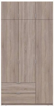 Шафа для одягу Doros Лукас Дуб Сонома 3ДСП 120х50х240 DRS-011651 (80737799) Шафа для одягу Doros Лукас Дуб Сонома 3ДСП 120х50х240 DRS-011651 (80737799)